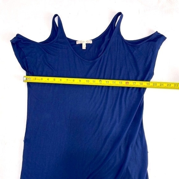 Soft Woman Expose Shoulder Short Sleeve Shirt Size S - Picture 14 of 16